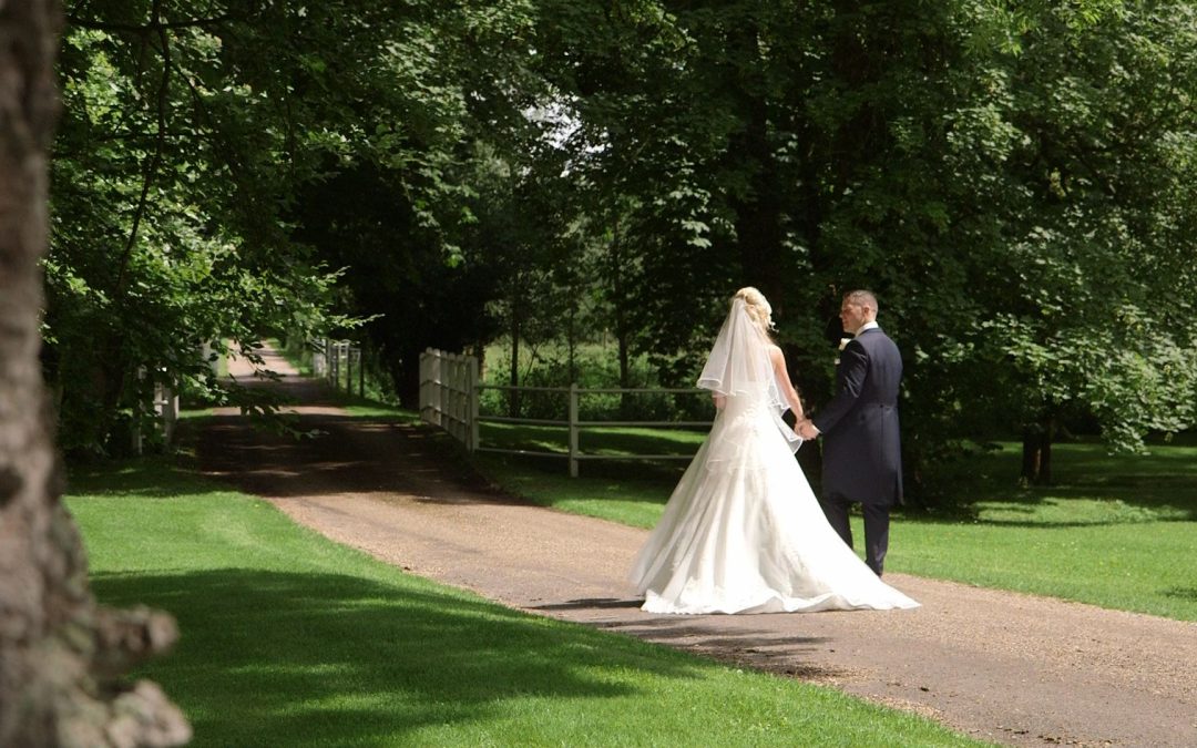 Wedding videographer at Notley Abbey