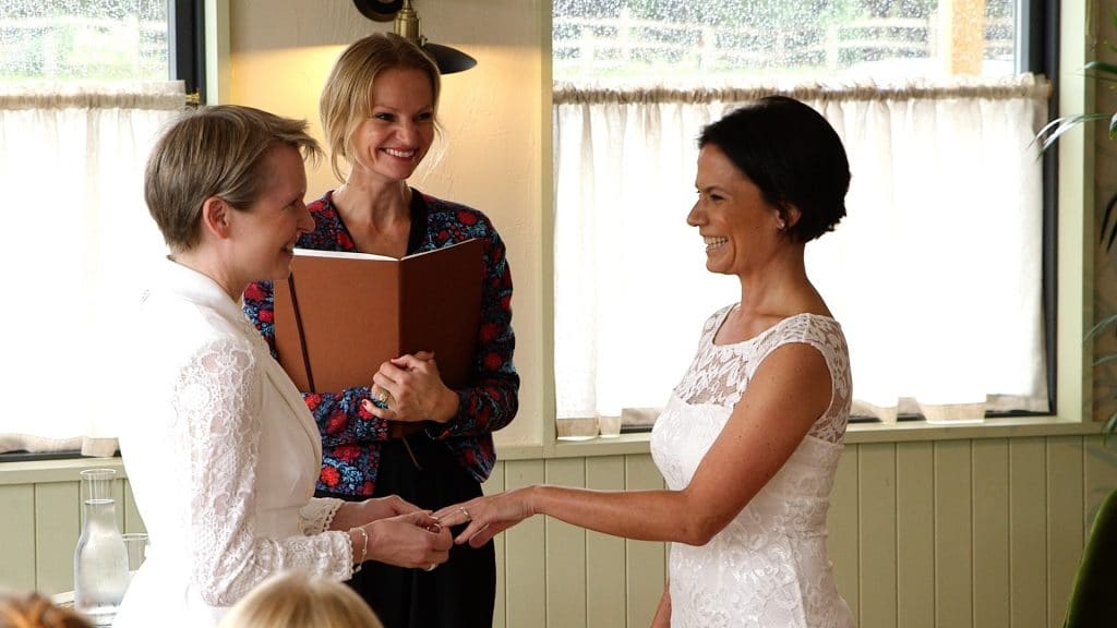 Same sex wedding ceremony  - Wedding Videographer for Intimate or Small Weddings
